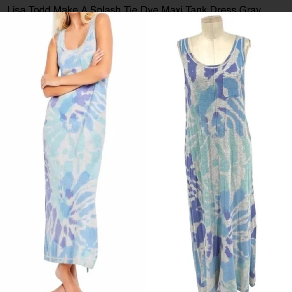 Lisa Todd - Make a Splash Tie Dye Maxi Dress